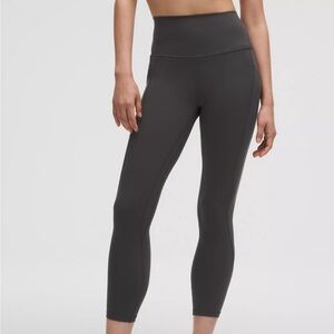 Bundle of 2 - lululemon Align High-Rise Crop Leggings — Black - 23 inches